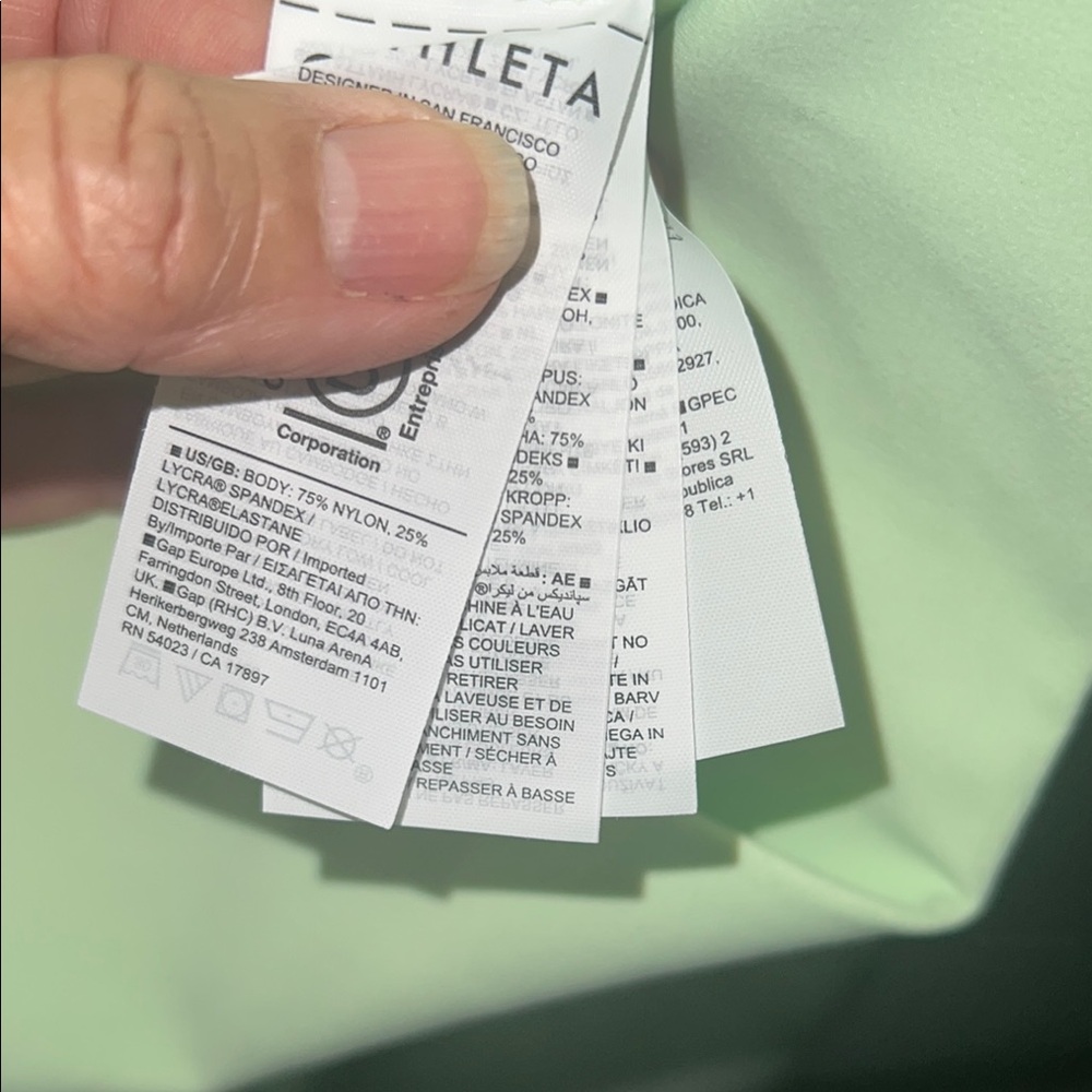 Athleta Skort - New With Tags - Mint Green - Size Large - Picture 9 of 10